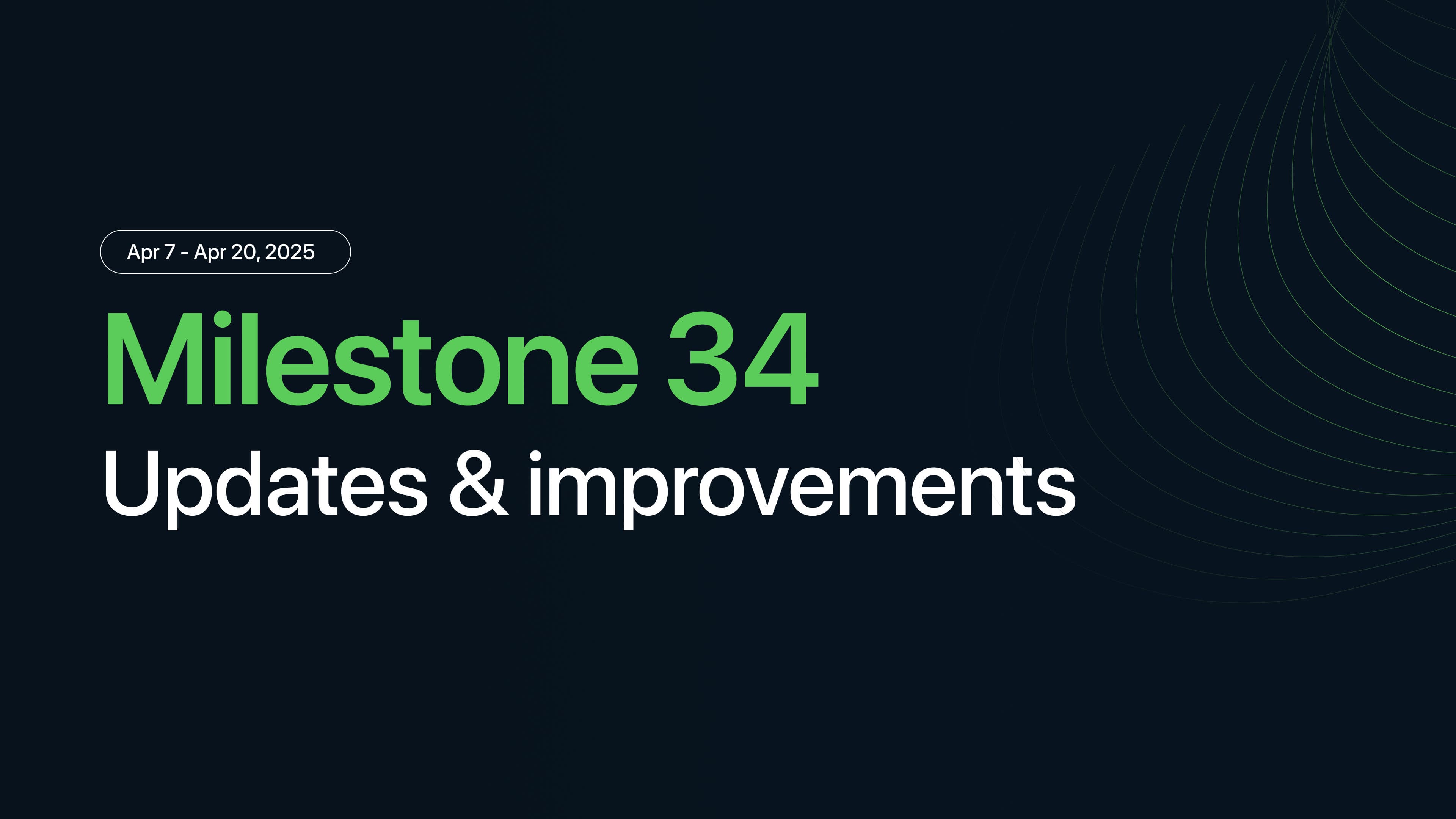 Milestone M34 - meeting outcomes, nested folders, custom priorities and more